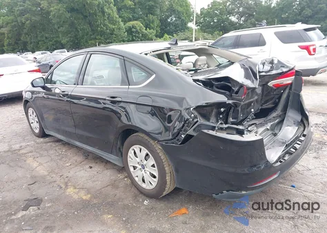 2020 Ford Fusion S из США, поврежденный, VIN 3FA6P0G77LR163070